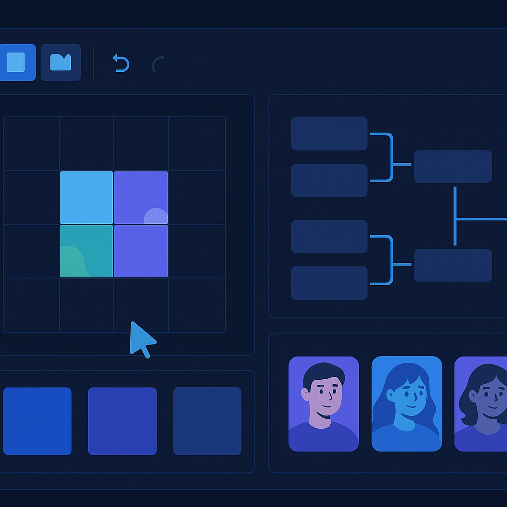 Feature snapshot: editor UI and tournament bracket